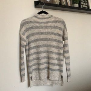Turtle Neck American Eagle Striped Sweater